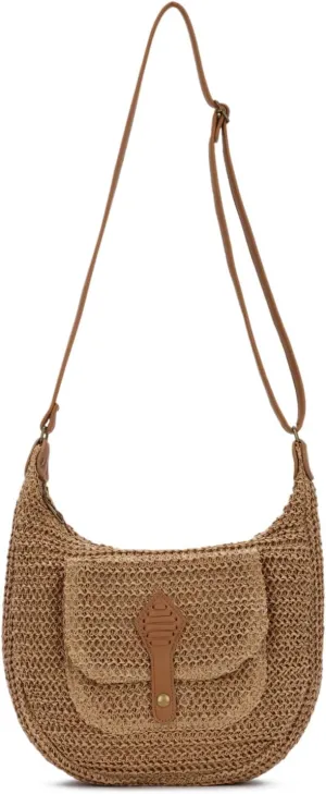 Oweisong Vacation Straw Crossbody Bags for Women Large Boho Woven Beach Tote Bag Summer Clutch Purse 2025