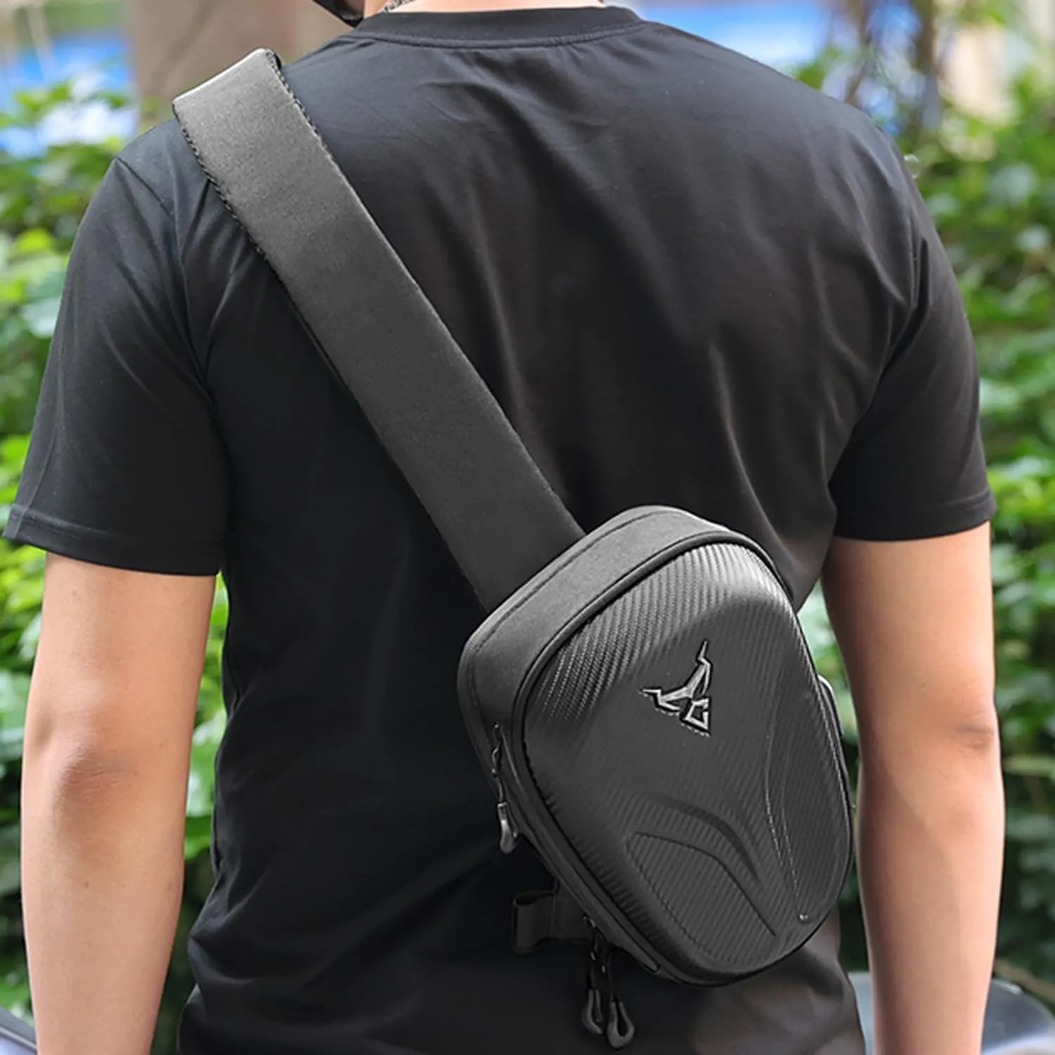 Oxford Sling Bag Backpack Crossbody Chest Pack for Men Women