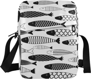 Oyihfvs Messenger Bag, Men's Crossbody Bag, Women's Crossbody Bag with Adjustable Strap