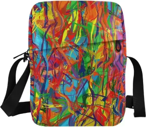 Oyihfvs Messenger Bag, Men's Crossbody Bag, Women's Crossbody Bag with Adjustable Strap