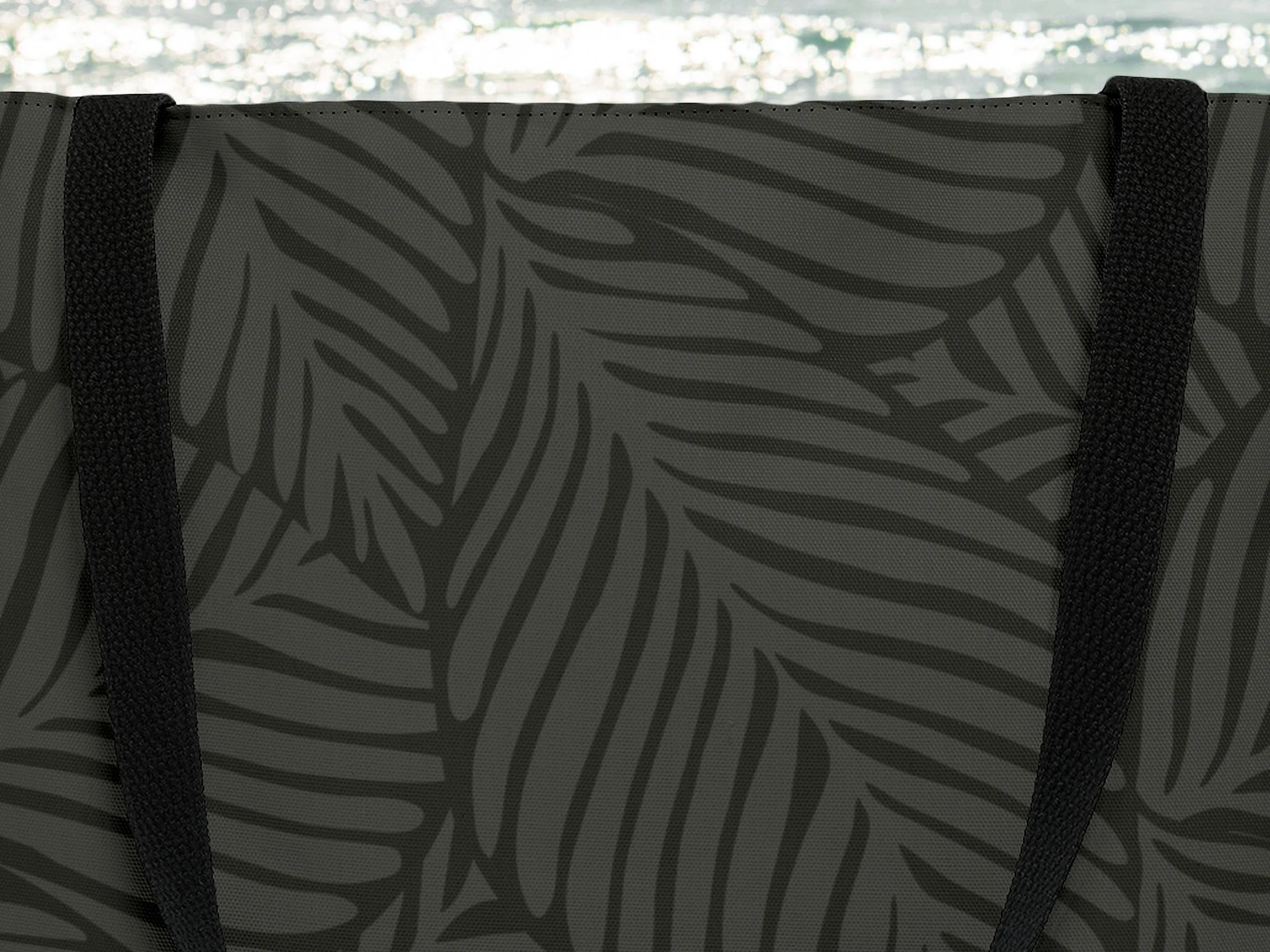 Palm Leaf Beach Bag