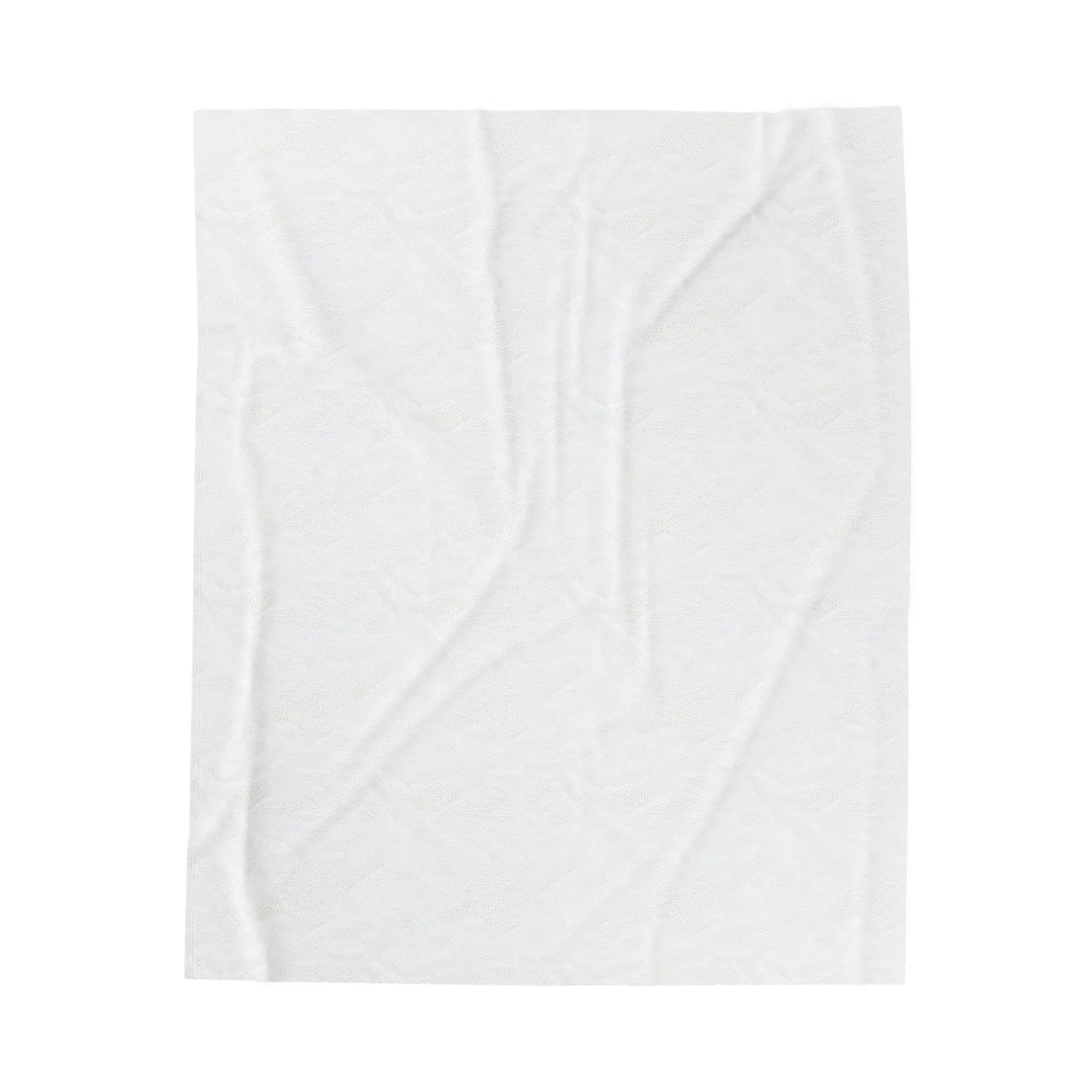 Paw Print Velveteen Plush Blanket | Soft, Playful, Luxurious and Comforting | Available in Multiple Sizes