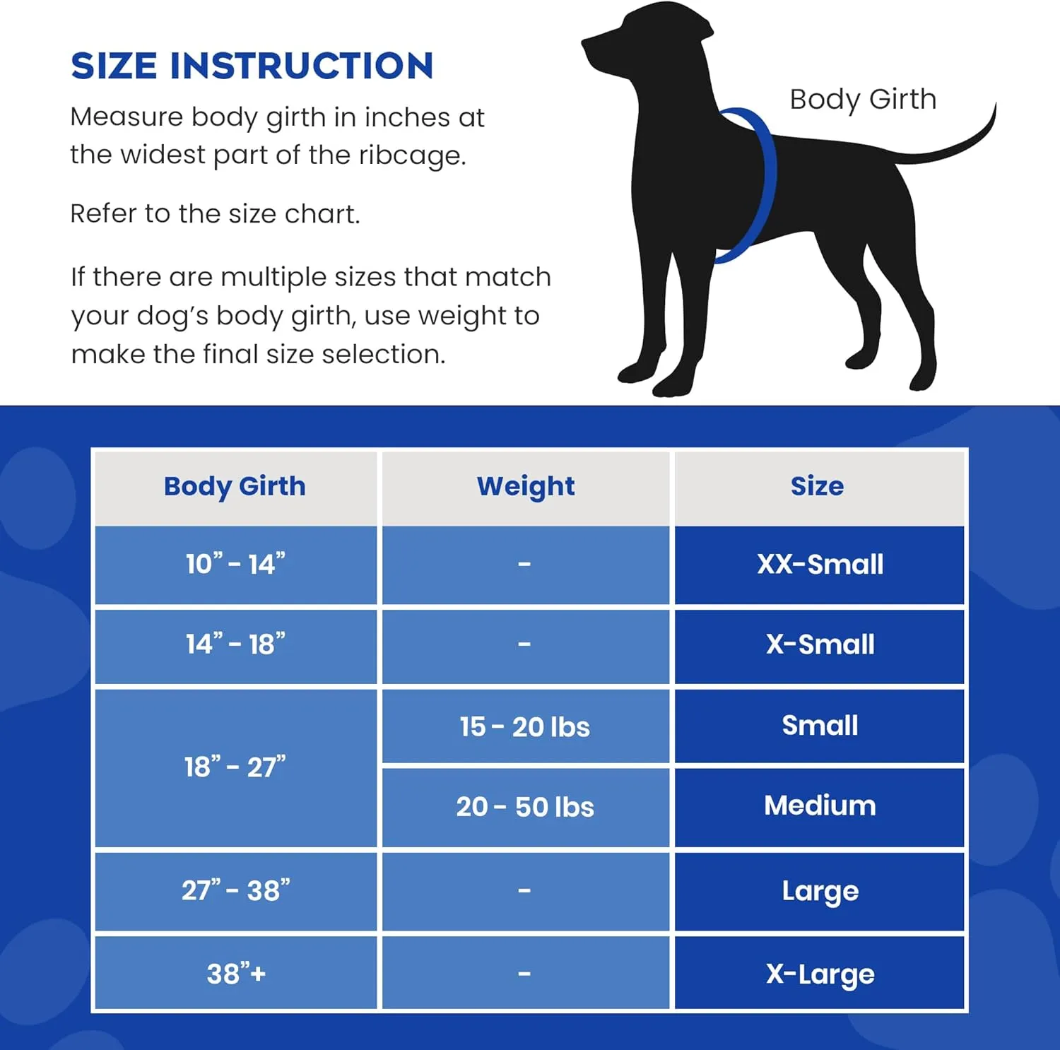 Paws Aboard Dog Life Jacket - Keep Your Canine Safe with a Neoprene Life Vest for Swimming and Boating, Color and Design to Choose - Blue and Yellow, Large