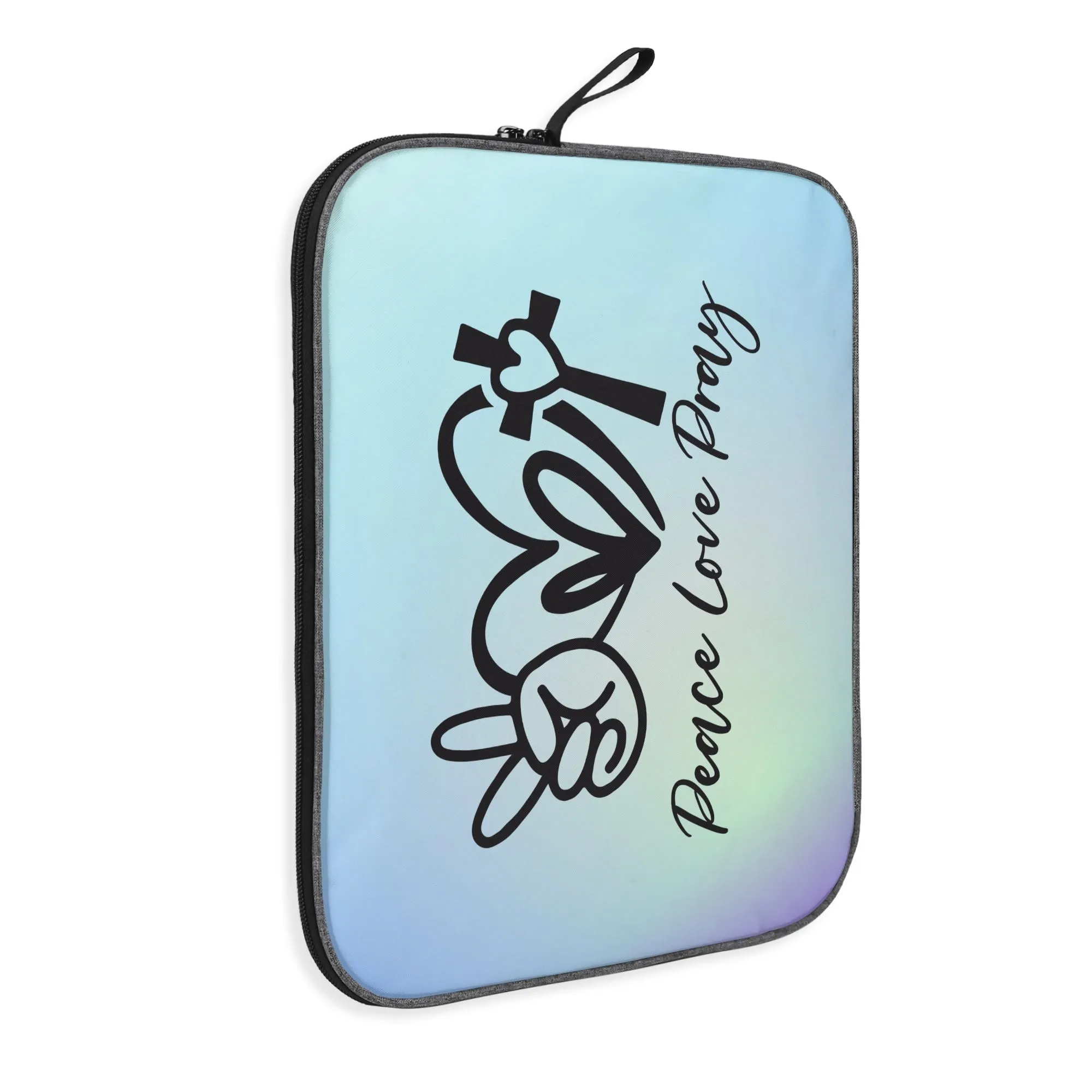 Peace Love Pray Laptop/Tablet Sleeve/Bag (13 inch/14 inch)