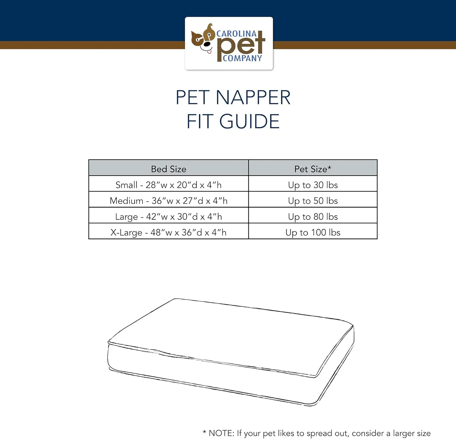 PENDLETON National Park Napper Dog Bed - Yellowstone, XL