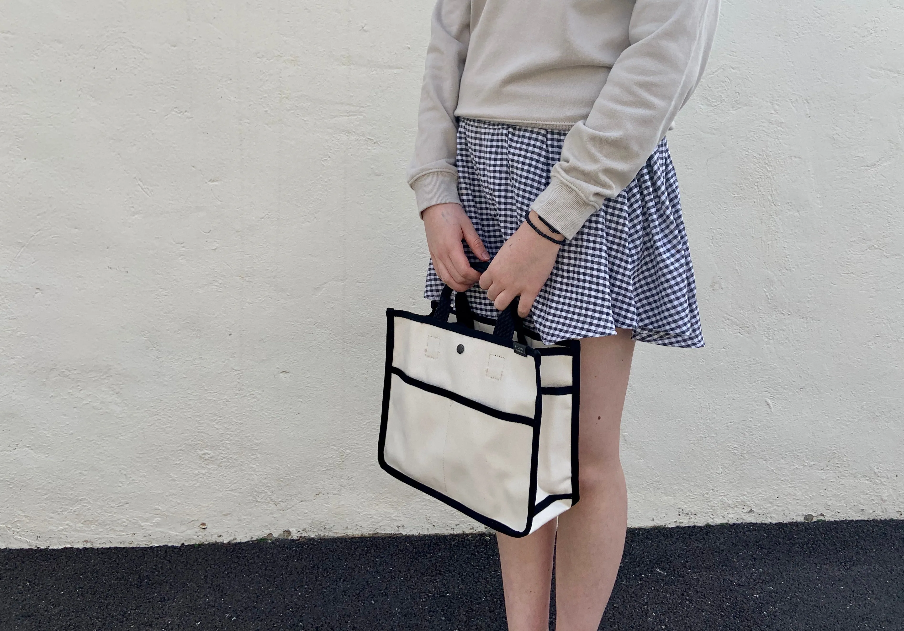 Penny Canvas tote bag, white. Limited edition!
