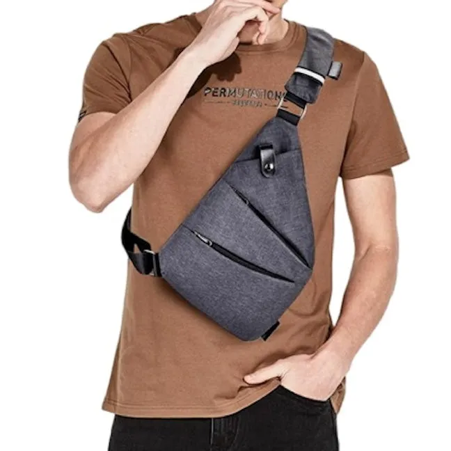Personal Anti-Theft Sling Shoulder Bag