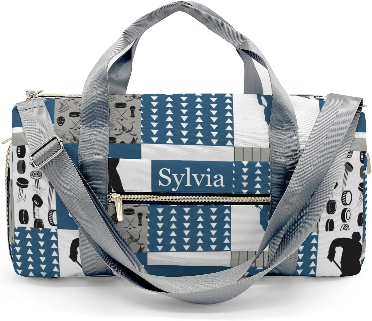 Personalized Ball Custom Multi-functional Travel Bag, Unisex Portable Duffel Bag, Short Distance Travel Assistant