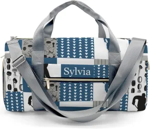 Personalized Ball Custom Multi-functional Travel Bag, Unisex Portable Duffel Bag, Short Distance Travel Assistant