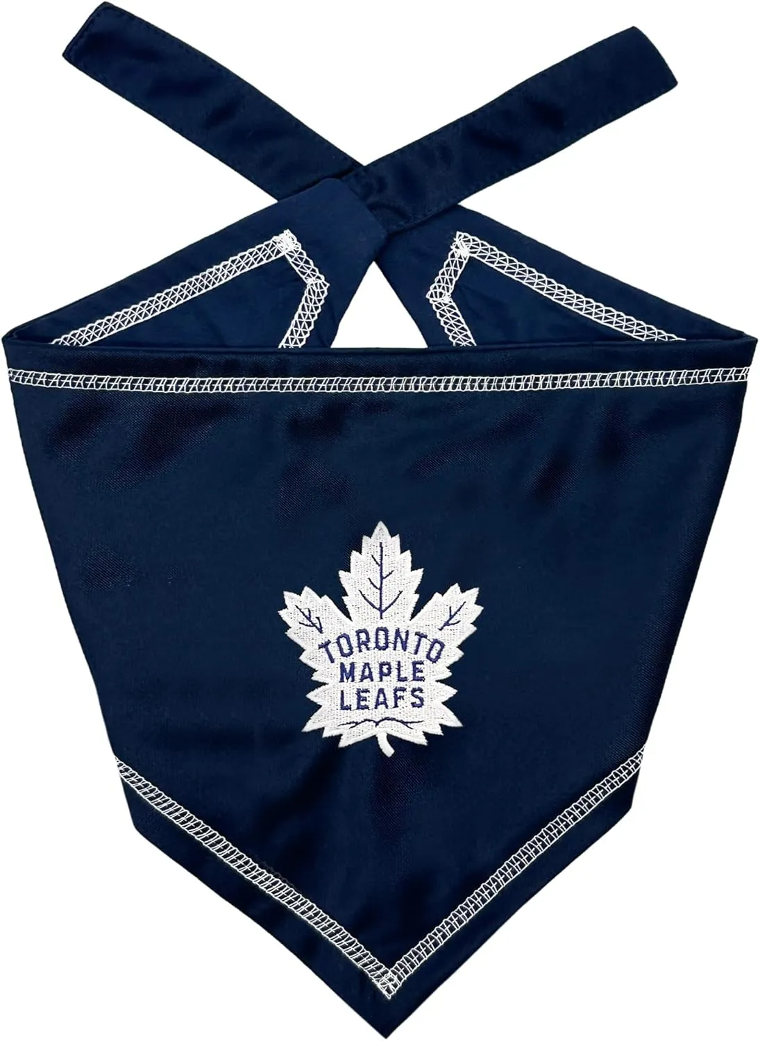 Pets First NHL Toronto Maple Leafs TIE Bandana, Size Small/Medium. Dog Bandana Scarf Bib for Pet Cat Dog. The Ultimate Game-Day, Party Bandana