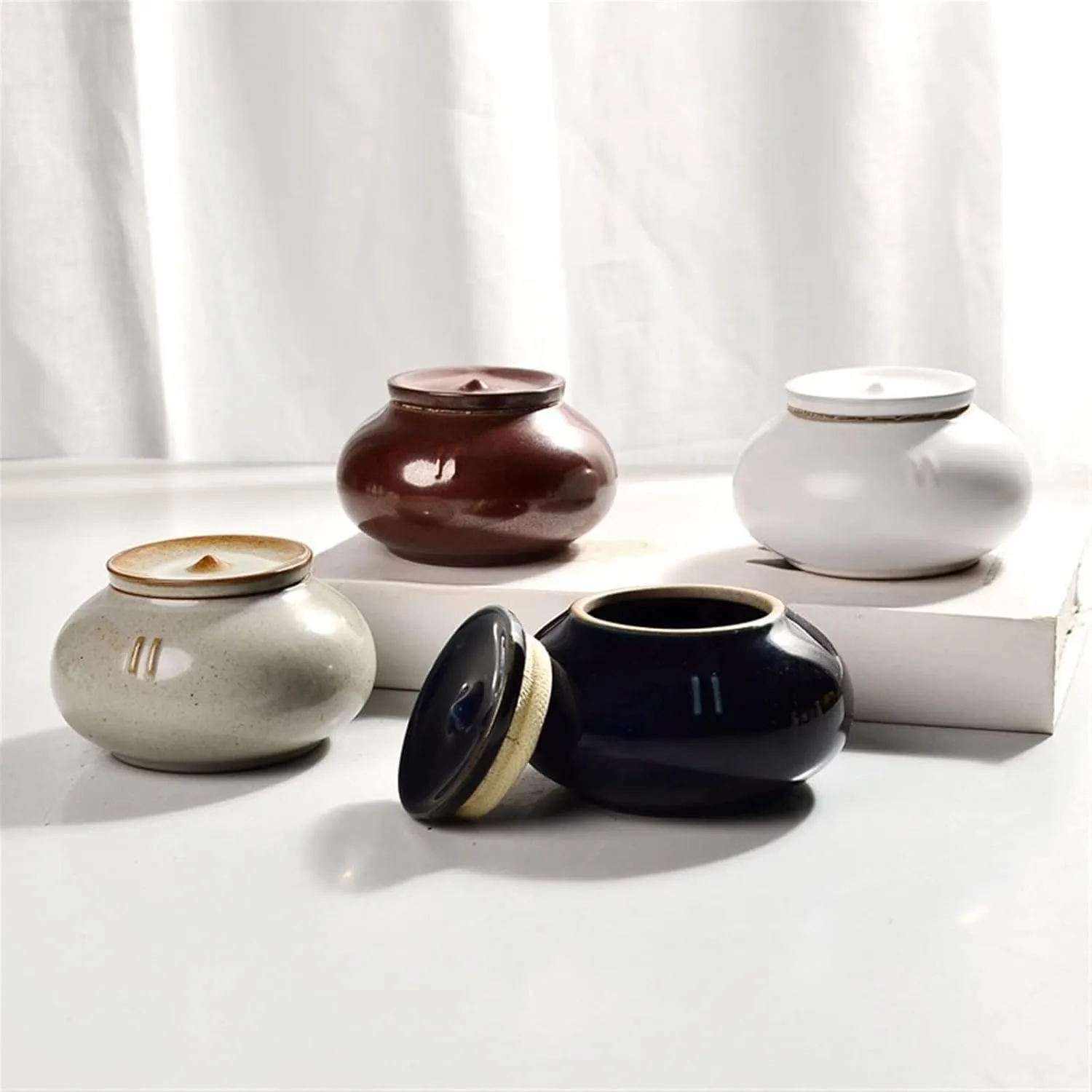 Pets Wooden Urns for Dogs Cats Ashes Keepsake Memorial Box Funeral Set Burial Urns for Cremated Remains Ash Vial Adult Funeral Urn Pet Cat and Dog Urn 08500 Pets Memorials (A)(A)