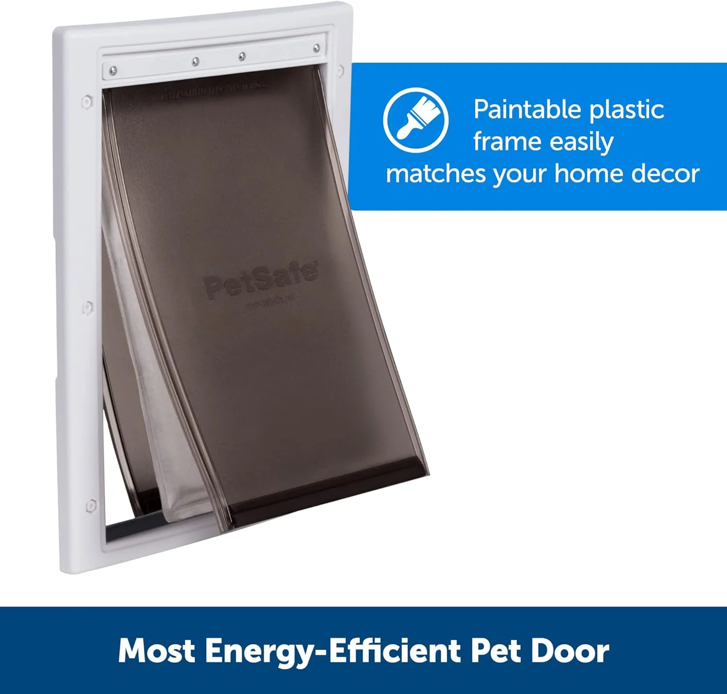 PetSafe Extreme Weather Plastic Pet Door, Large