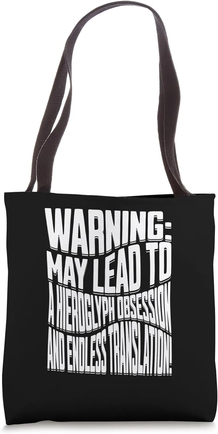 pharaoh egypt egypthistory archeology Egyptian Hieroglyphs Tote Bag