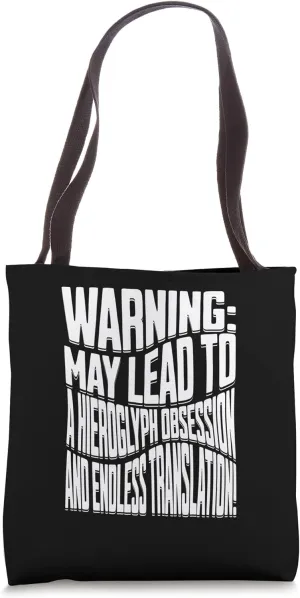 pharaoh egypt egypthistory archeology Egyptian Hieroglyphs Tote Bag