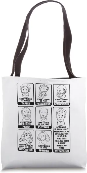 Philosophy Meme Design for a Philosopher Tote Bag