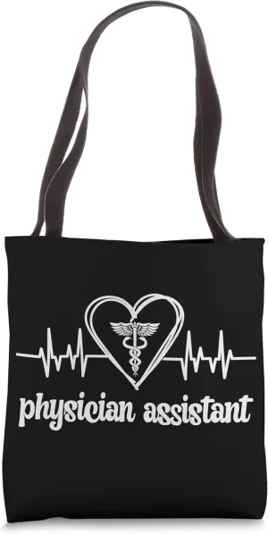 Physician Assistant Heartbeat PA Week Tote Bag