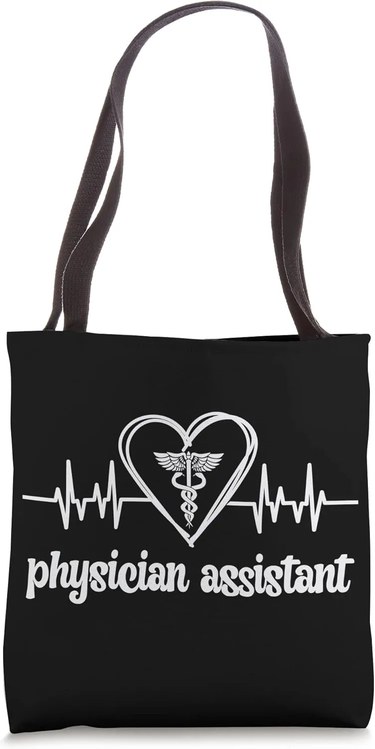 Physician Assistant Heartbeat PA Week Tote Bag