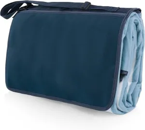 PICNIC TIME Blanket Tote XL Outdoor Picnic Blanket, Beach Blanket, Camping Blanket, (Coastal Stripe)