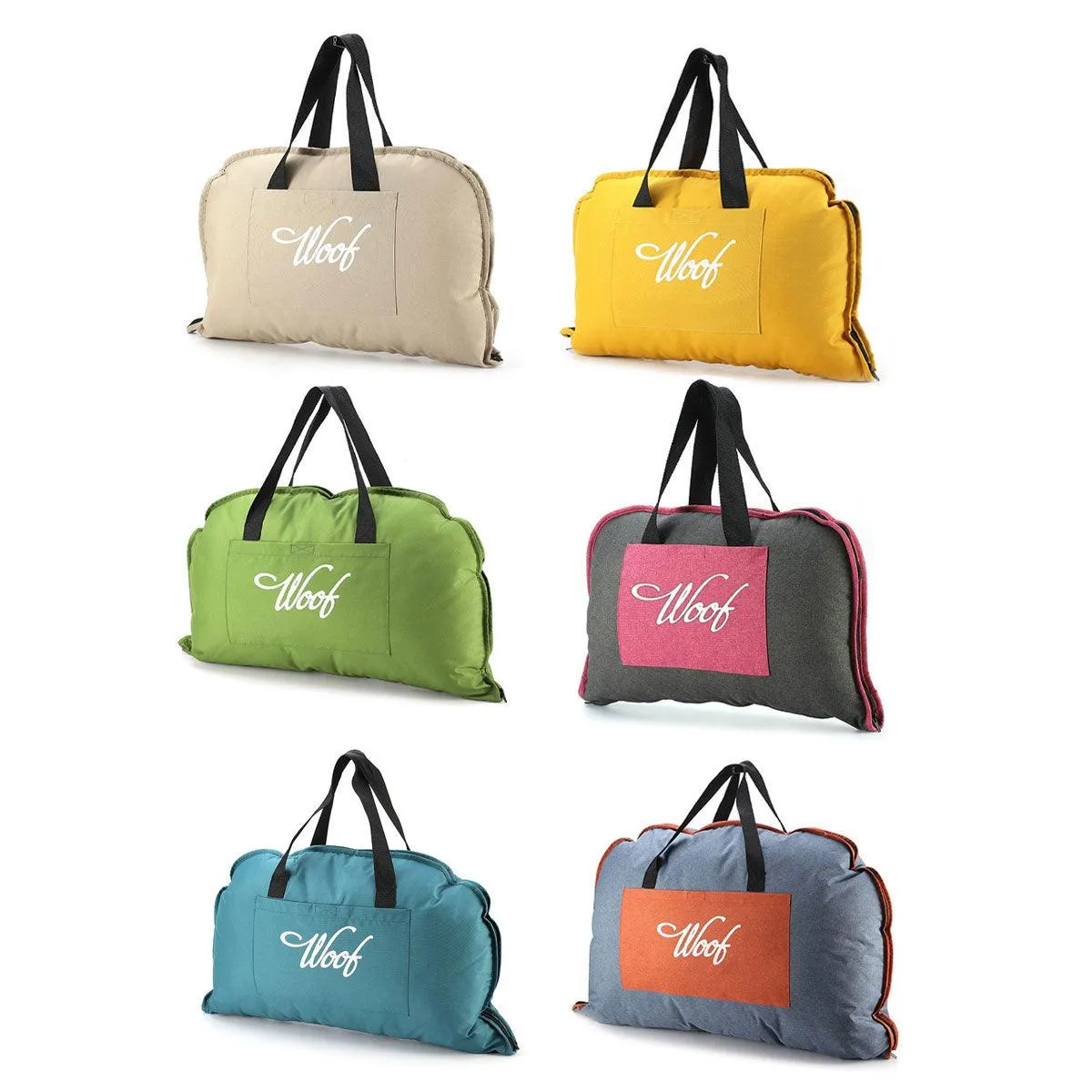 Portable Folding Pet Kennel Zippered Outdoor Dog Bed Travel Mat Waterproof
