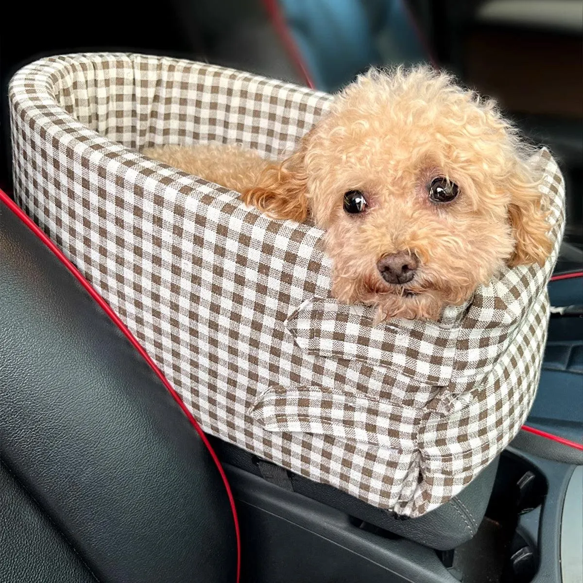 Portable Pet Car Carrier Seat Mat for Dog Cat Travel Comfort Safety