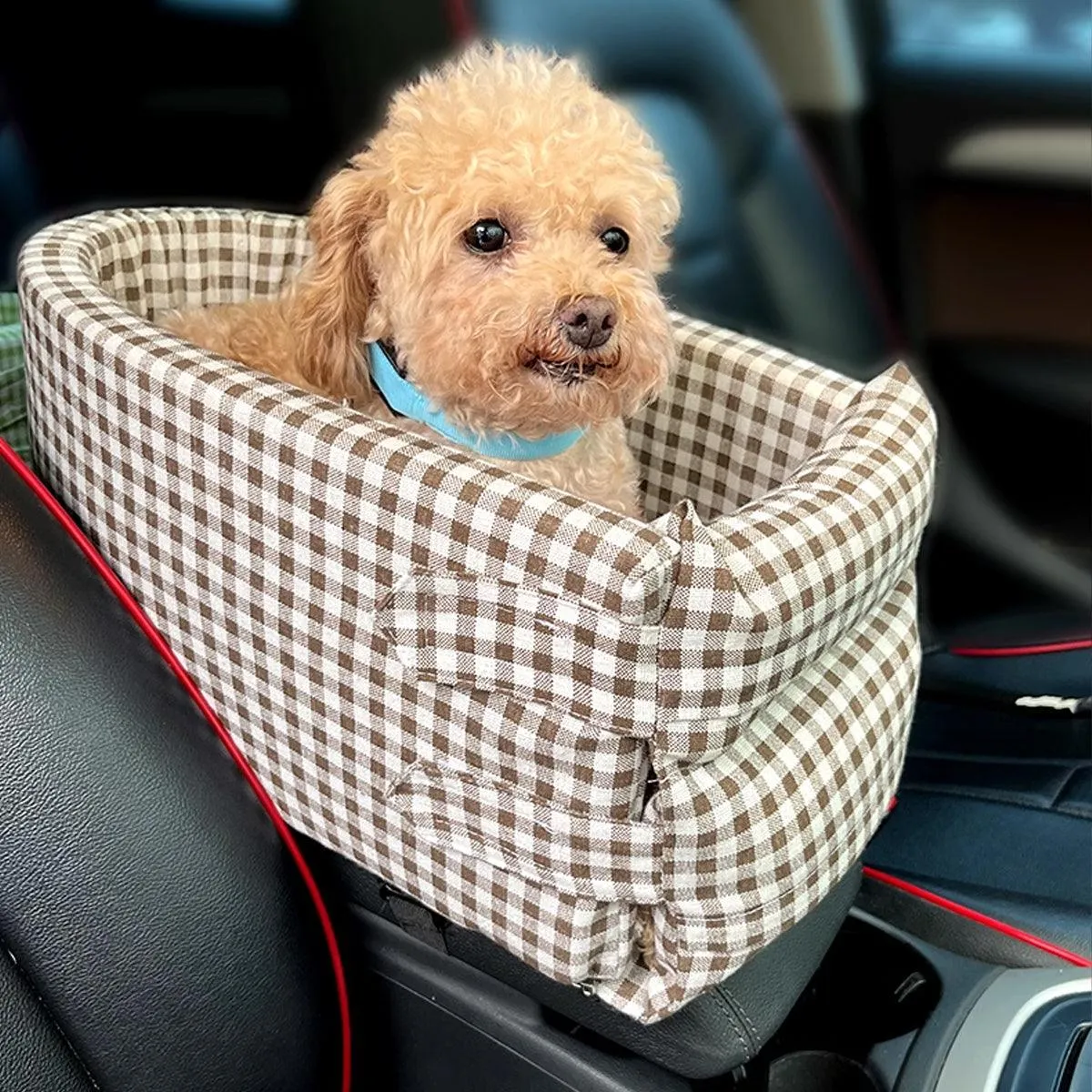 Portable Pet Car Carrier Seat Mat for Dog Cat Travel Comfort Safety