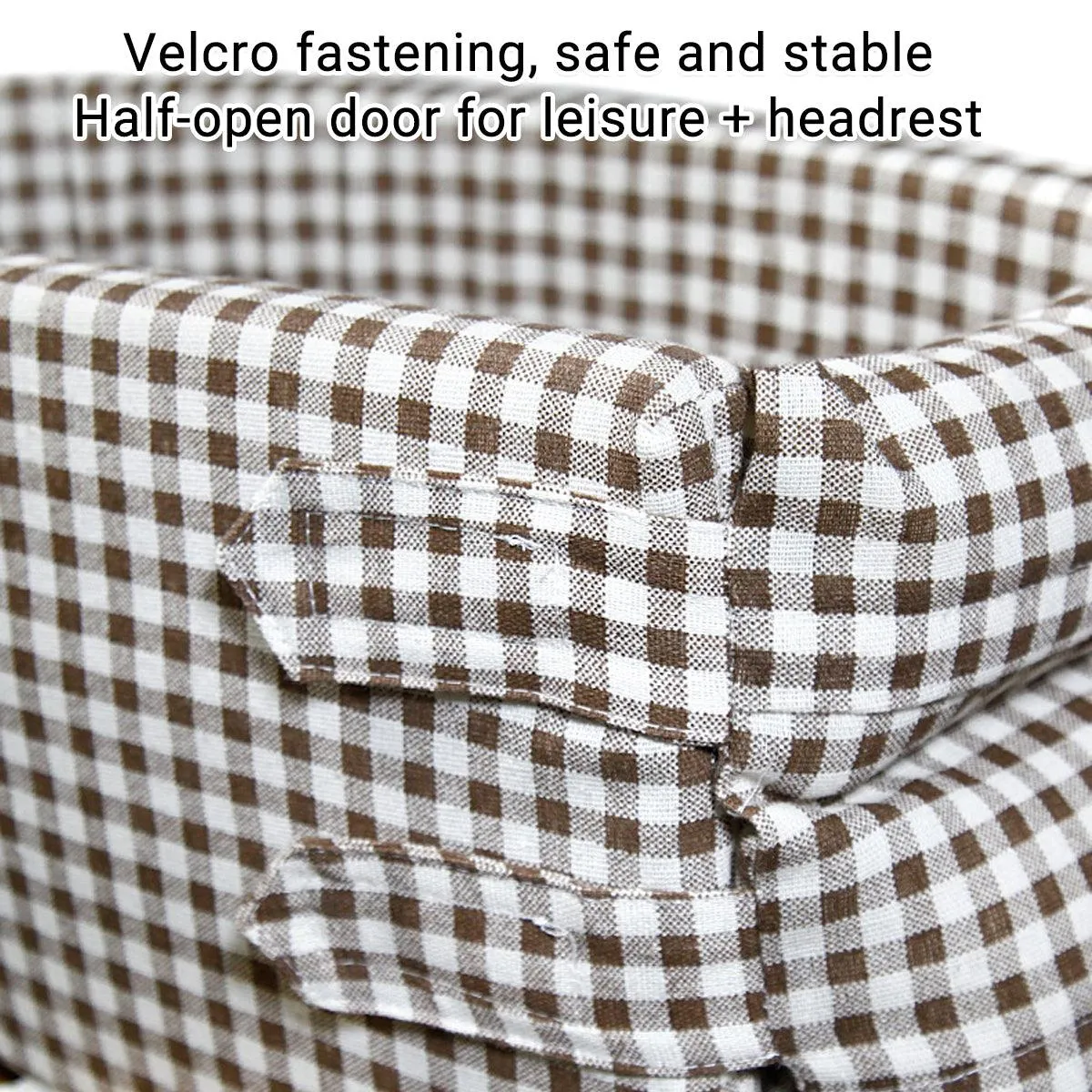 Portable Pet Car Carrier Seat Mat for Dog Cat Travel Comfort Safety