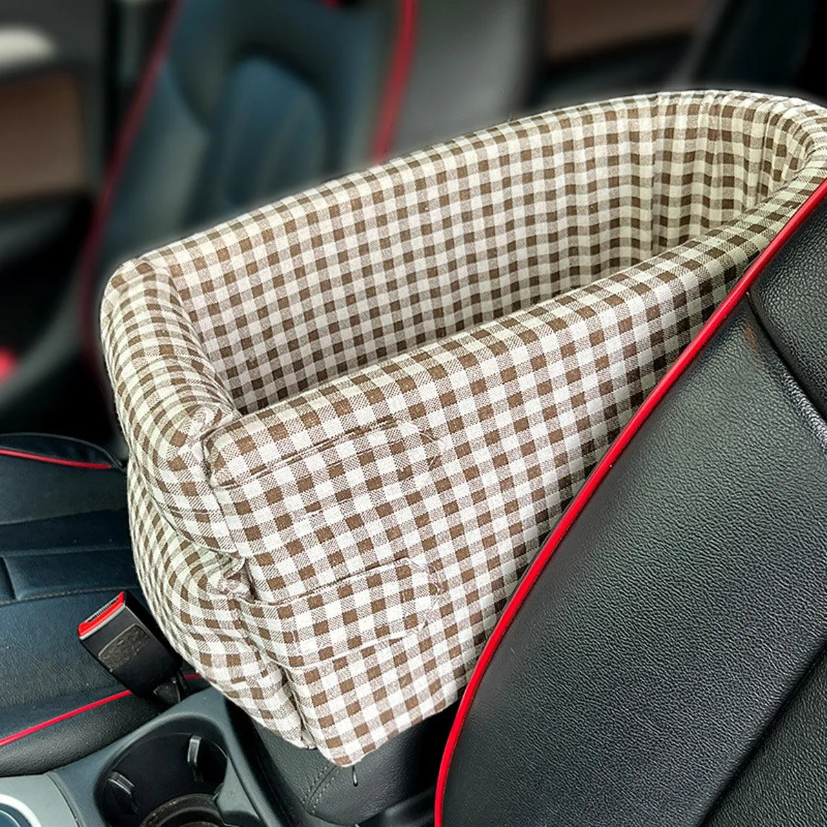 Portable Pet Car Carrier Seat Mat for Dog Cat Travel Comfort Safety