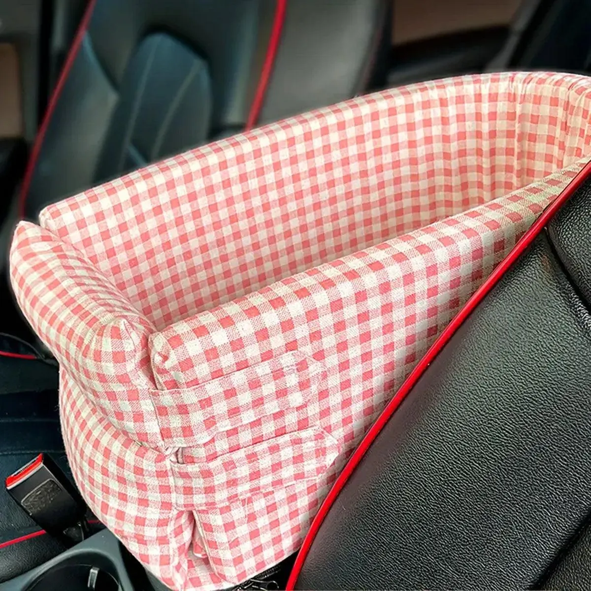 Portable Pet Car Carrier Seat Mat for Dog Cat Travel Comfort Safety