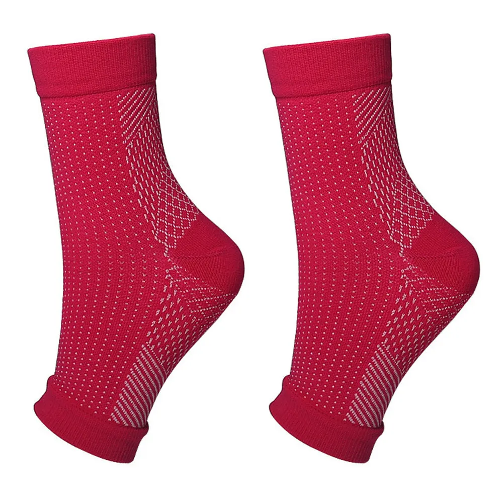 Premium Compression Plantar Fasciitis Socks for Women & Men - Arch & Ankle Support, Heel Pain Relief, Breathable Open Toe Design for Comfort and Quick Dry