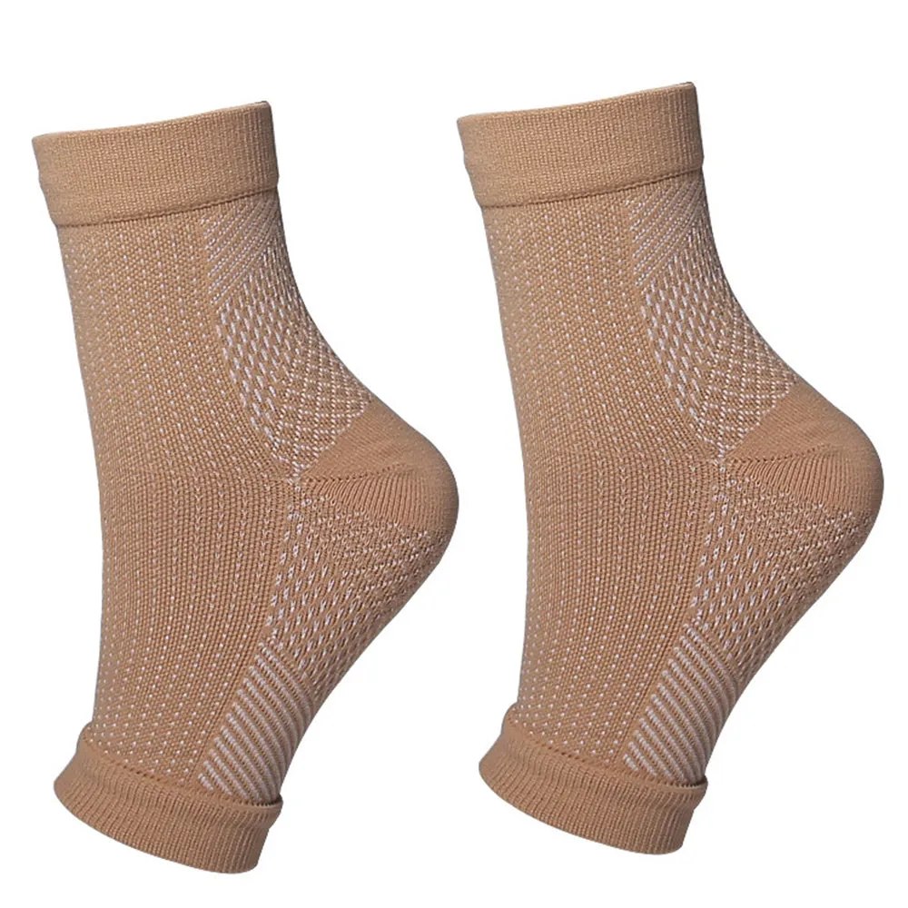 Premium Compression Plantar Fasciitis Socks for Women & Men - Arch & Ankle Support, Heel Pain Relief, Breathable Open Toe Design for Comfort and Quick Dry
