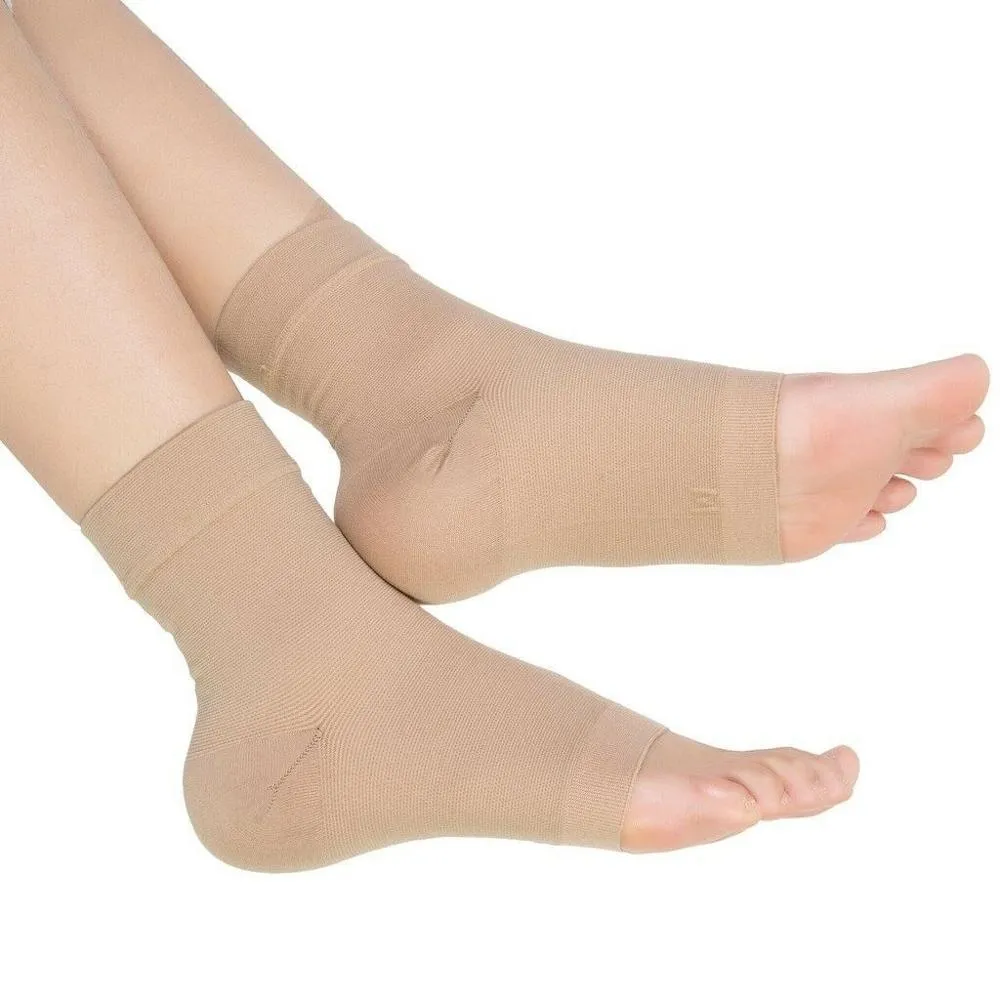 Premium Compression Plantar Fasciitis Socks for Women & Men - Arch & Ankle Support, Heel Pain Relief, Breathable Open Toe Design for Comfort and Quick Dry