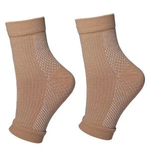 Premium Compression Plantar Fasciitis Socks for Women & Men - Arch & Ankle Support, Heel Pain Relief, Breathable Open Toe Design for Comfort and Quick Dry