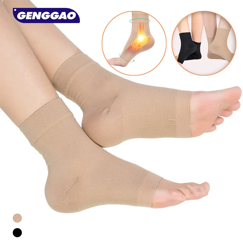 Premium Compression Plantar Fasciitis Socks for Women & Men - Arch & Ankle Support, Heel Pain Relief, Breathable Open Toe Design for Comfort and Quick Dry