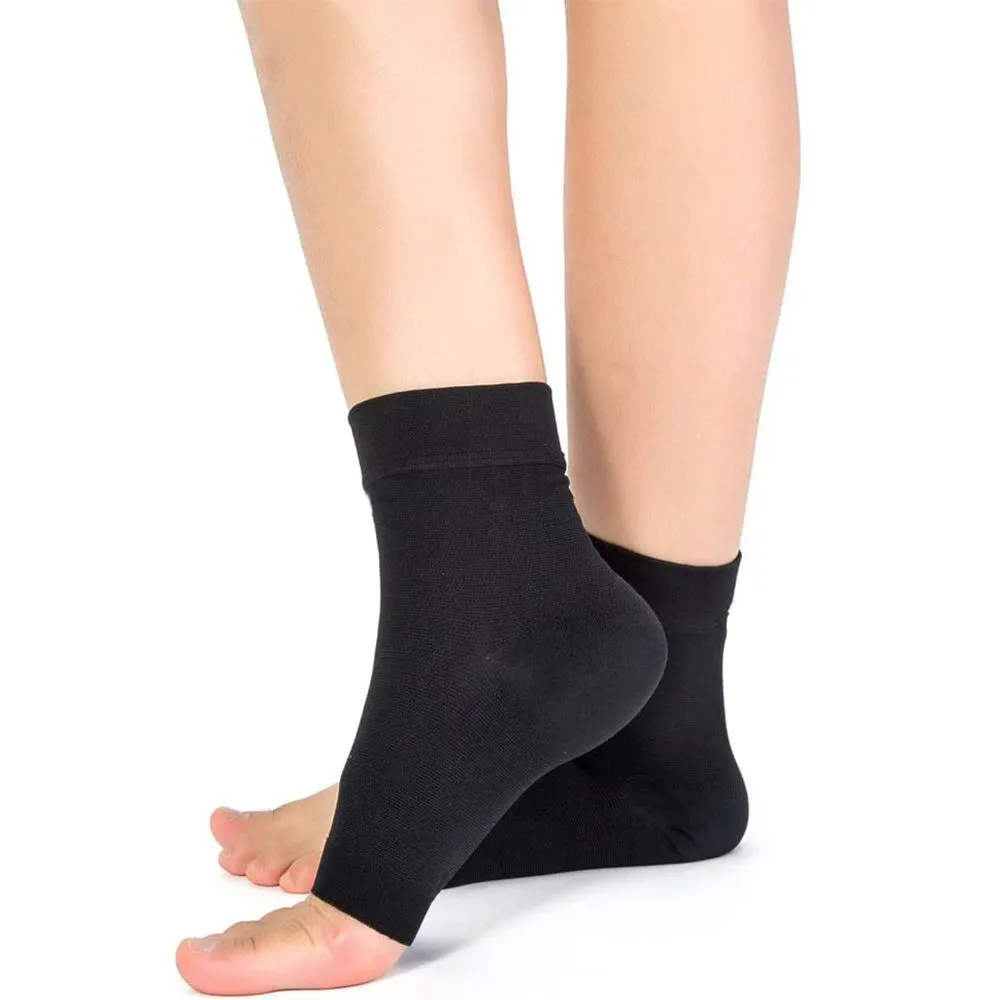 Premium Compression Plantar Fasciitis Socks for Women & Men - Arch & Ankle Support, Heel Pain Relief, Breathable Open Toe Design for Comfort and Quick Dry