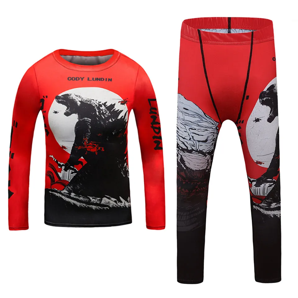 Premium MMA Boxing Training Set – UFC Fighting Suit for Men, Women & Children, Breathable Quick Dry Sports Wear, Short Sleeve for Sparring & Fitness Training