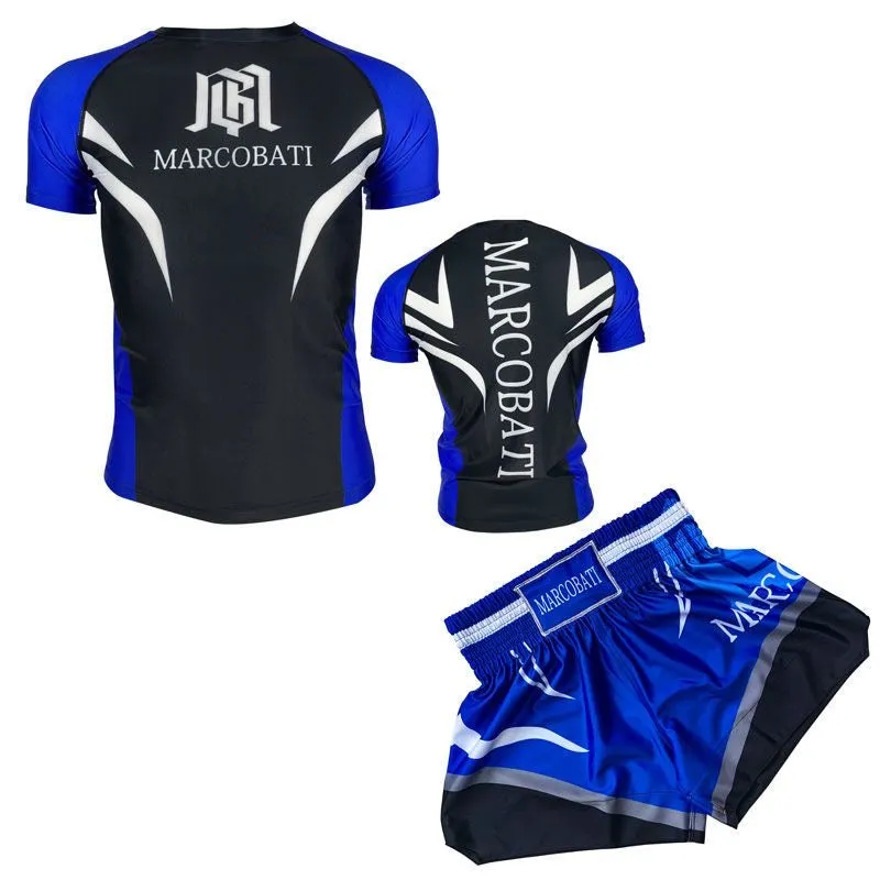 Premium MMA Boxing Training Set – UFC Fighting Suit for Men, Women & Children, Breathable Quick Dry Sports Wear, Short Sleeve for Sparring & Fitness Training
