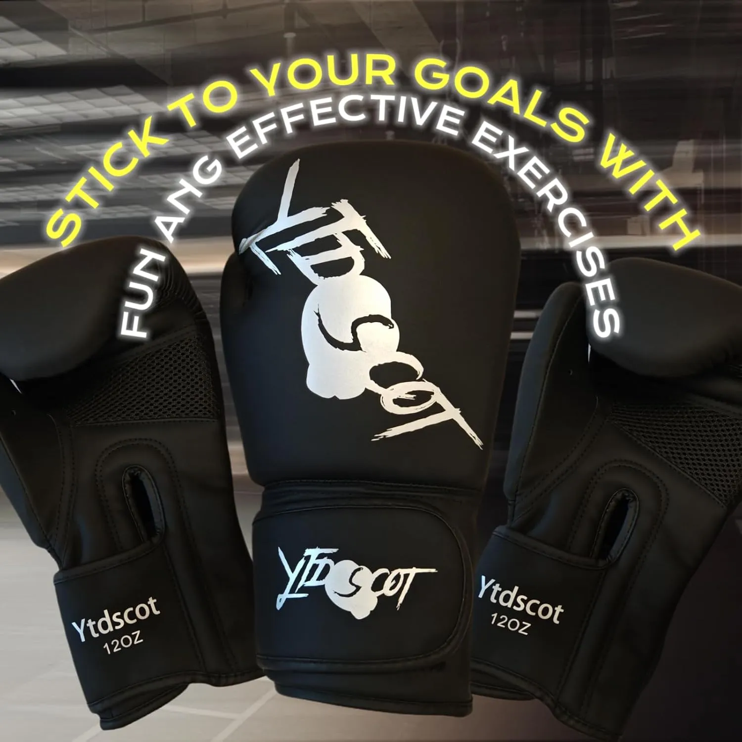 Pro Style Boxing Gloves, Heavy Bag Workout Boxing Gloves, Sparring Training Fighting Gloves for Boxing Kickboxing Punching Bag Muay Thai MMA