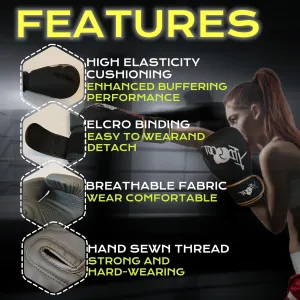 Pro Style Boxing Gloves, Heavy Bag Workout Boxing Gloves, Sparring Training Fighting Gloves for Boxing Kickboxing Punching Bag Muay Thai MMA