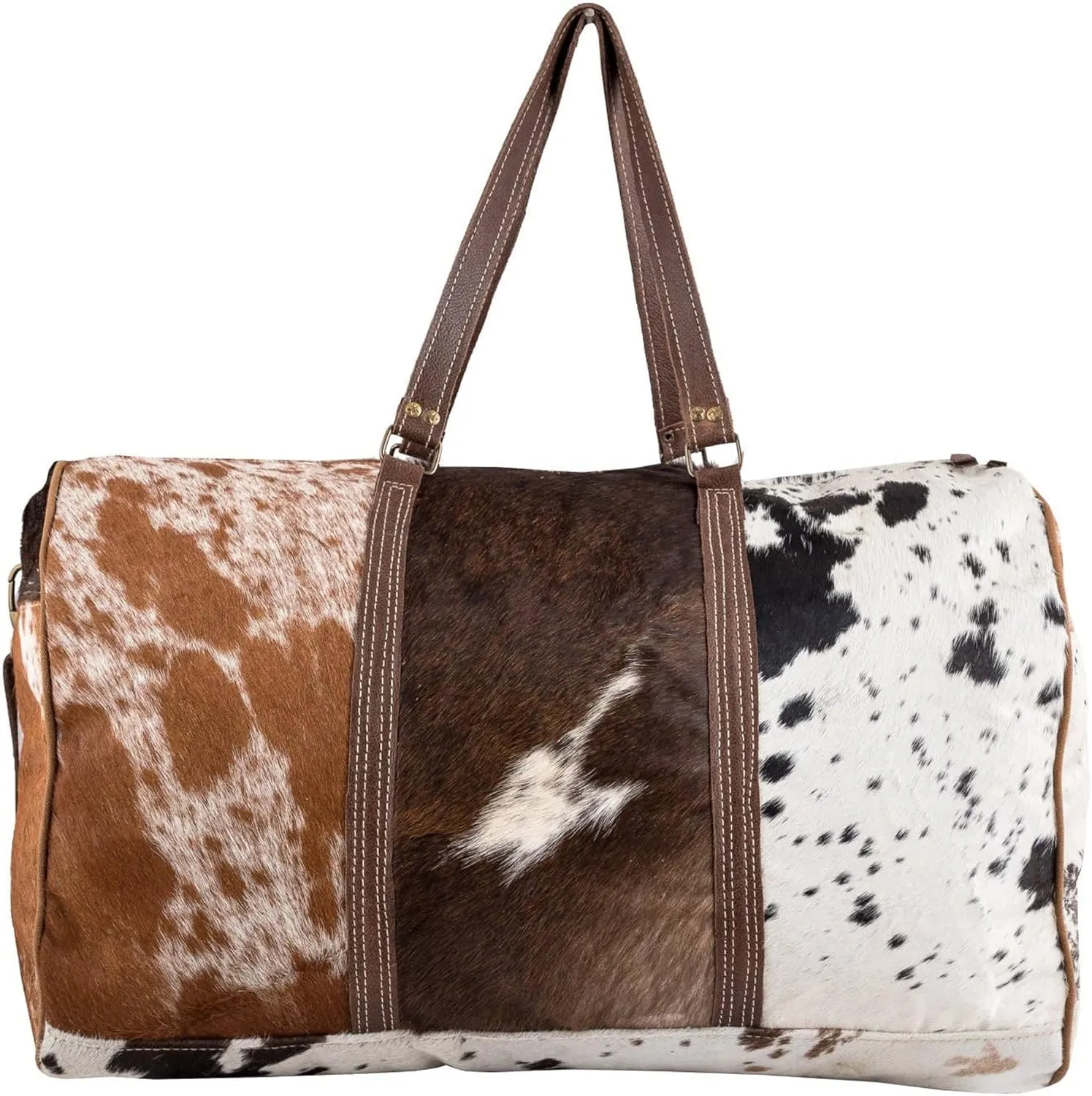 Prodigious Leather Hairon Duffle Bag Women Men Duffle Weekender Hairon Bag Travel Oversize bag