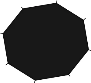 Protective Trampoline Sun Canopy - Tear-Resistant Design for 8 Poles