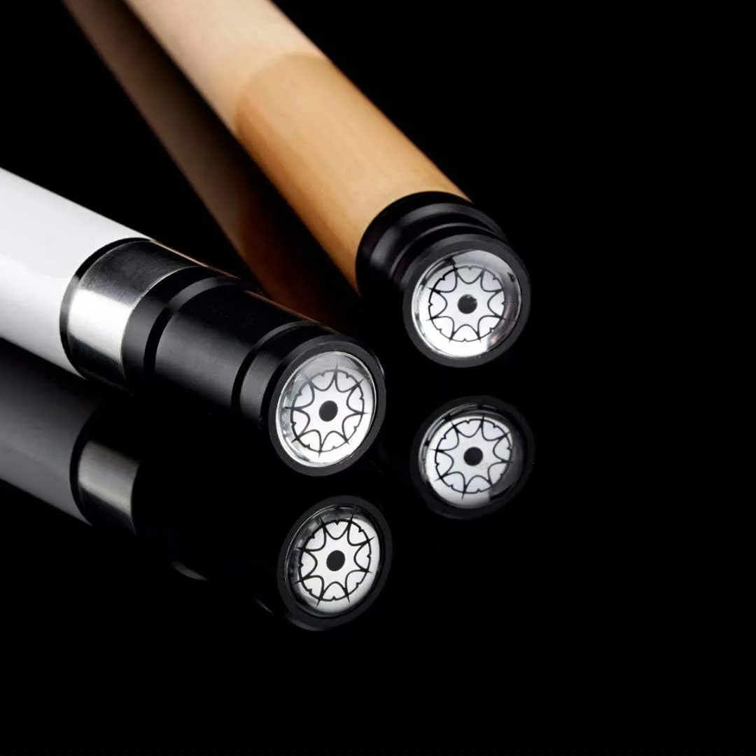 R Series 58Inch 2-Pieces Maple Billiard Pool Cue Stick PU Grip