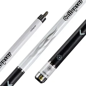 R Series 58Inch 2-Pieces Maple Billiard Pool Cue Stick PU Grip