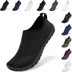Racqua Water Shoes for Womens and Mens Pool Beach Swim Shoes Breathable Quick-Dry Barefoot Shoes