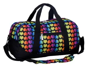 Rainbow Hearts - Kids Duffel Bag