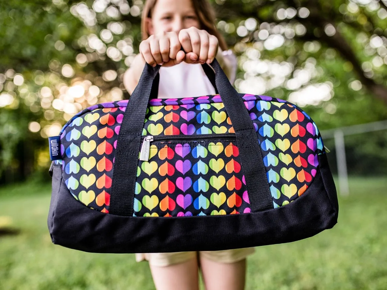 Rainbow Hearts - Kids Duffel Bag