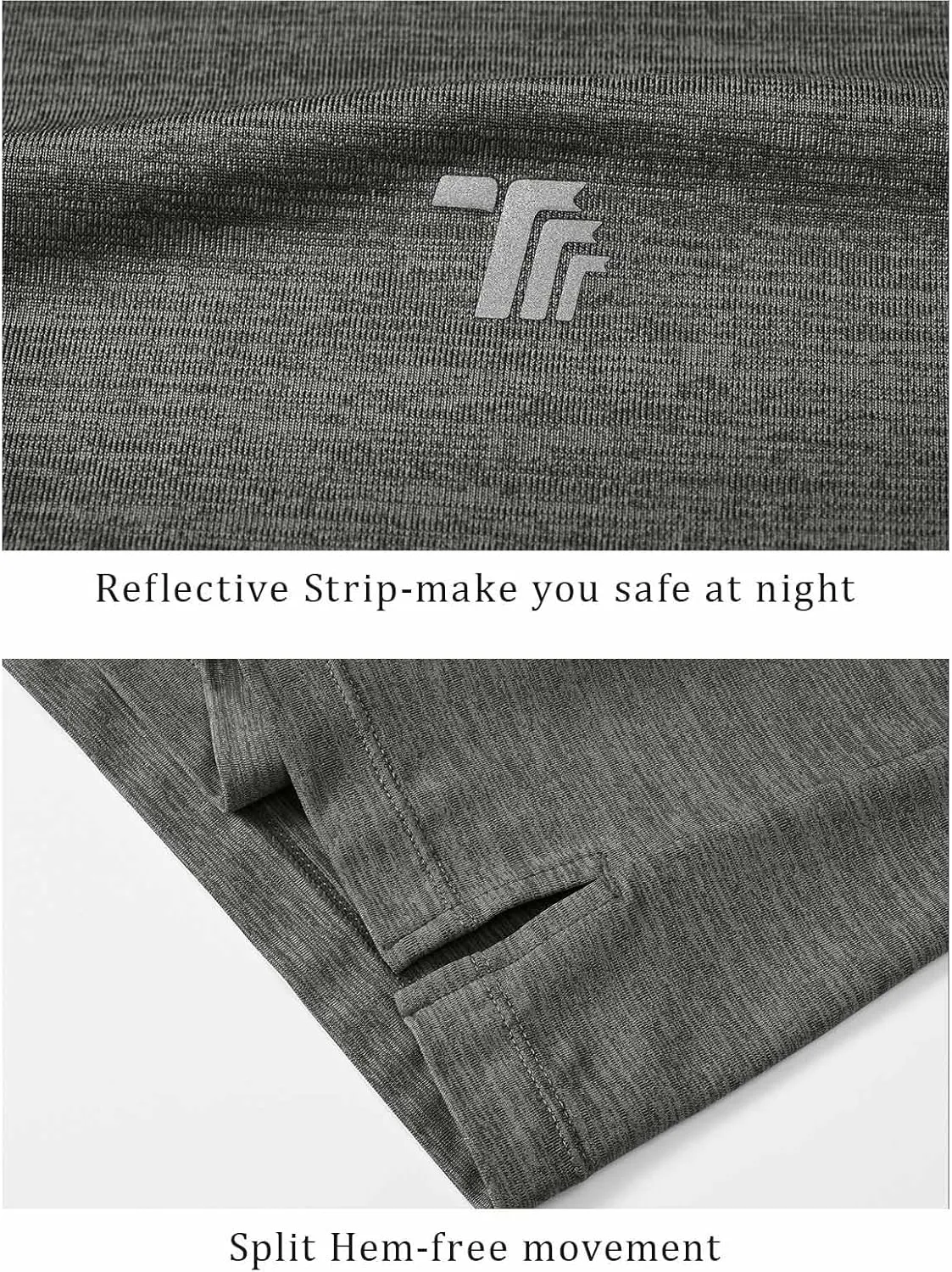 Rdruko Men's Dry Fit Workout Shirts Moisture Wicking Short Sleeve Athletic Running Gym Active T Shirts