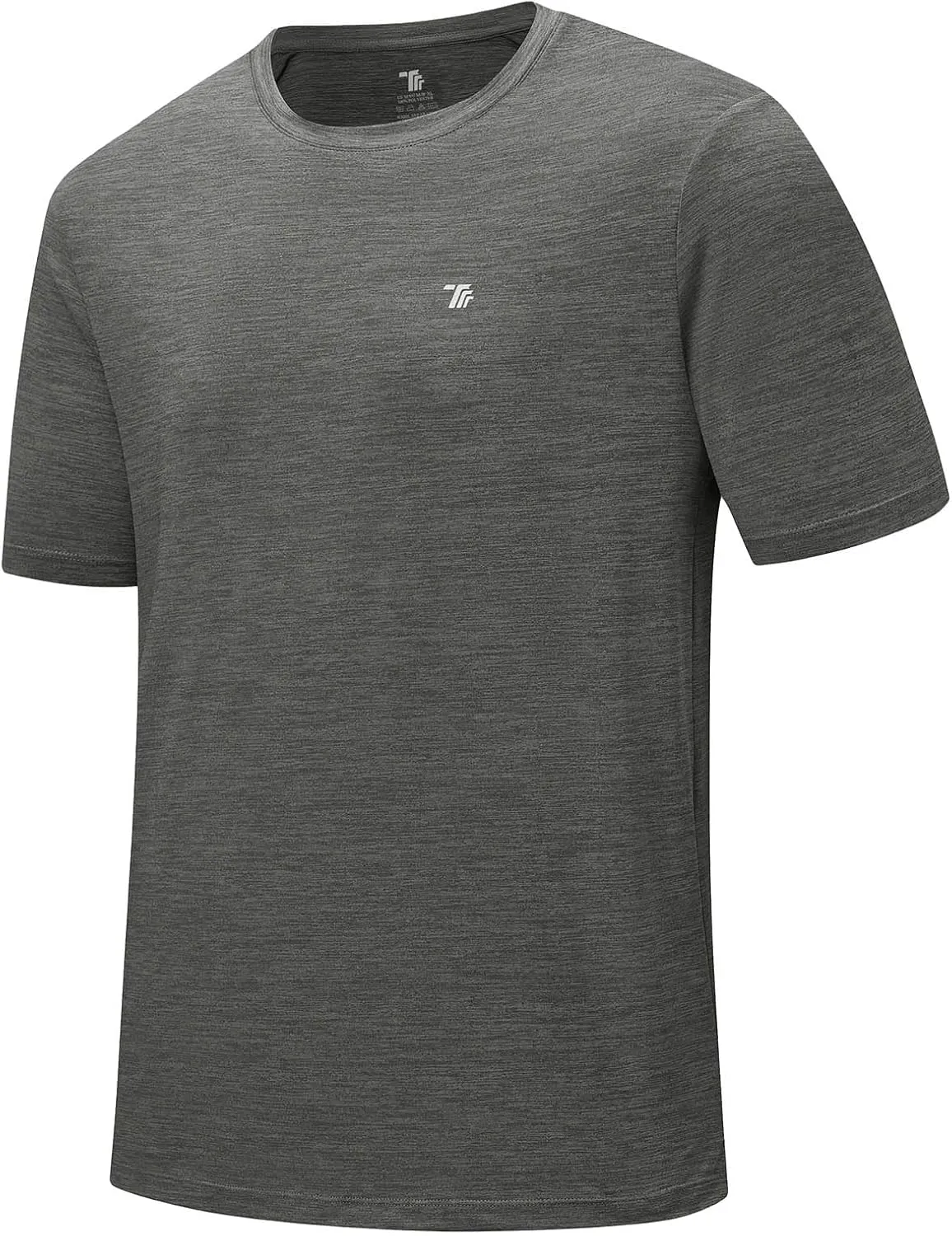 Rdruko Men's Dry Fit Workout Shirts Moisture Wicking Short Sleeve Athletic Running Gym Active T Shirts