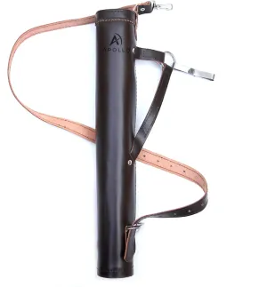 Real Leather Archery Arrow Quiver Holder Adjustable Arrow Backpack Bag Holder Hip Back Quiver for Arrows, Traditional Handmade Archery Quiver for Bow Hunting and Target Practicing