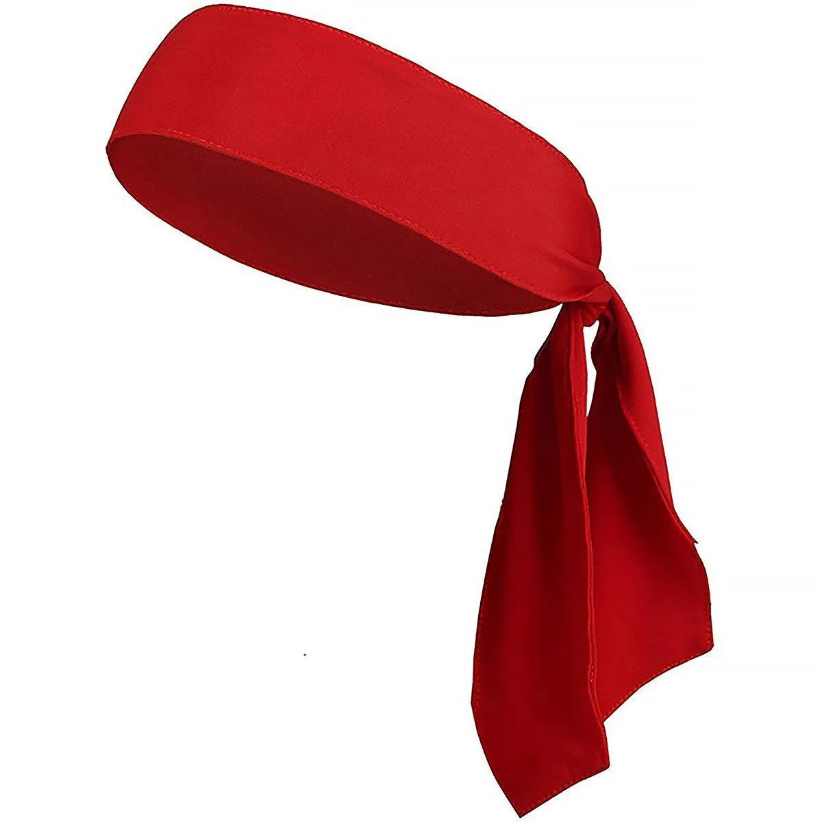 Red Sports Headband Quick Dry Sweat Absorbent Breathable Running Outdoor Fitness