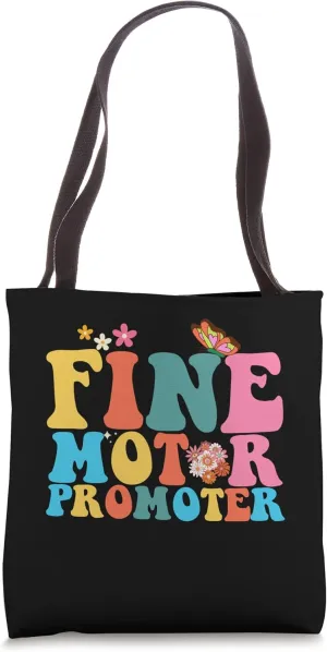 Retro Groovy Fine Motor Promoter OT Occupational Therapy Tote Bag